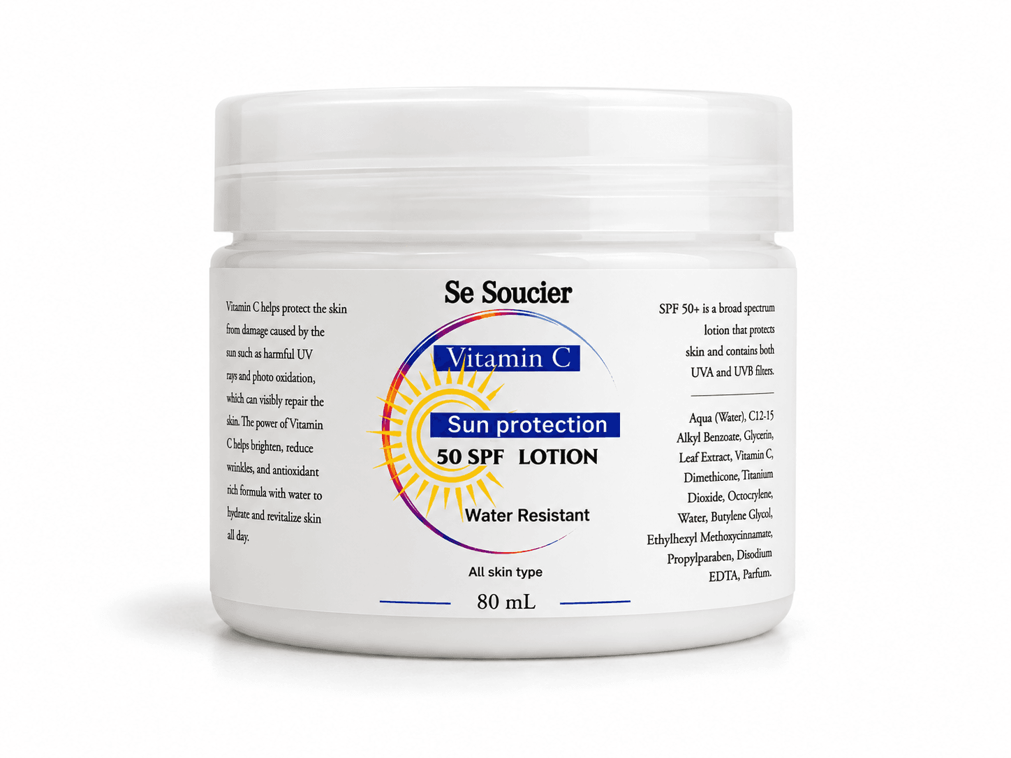 Vitamin C Sun protection 50 SPF LOTION